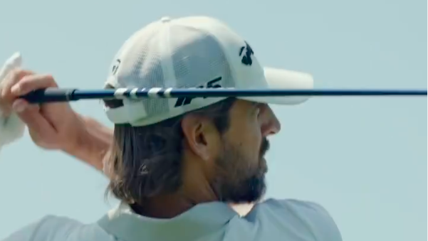 Aaron Rodgers gets TAYLORMADE FITTING ahead of The Match